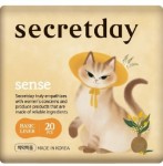 Прокладки гигиенические ежедневные, Secretday (Секретдэй) 20 шт Сенс бейсик лайне