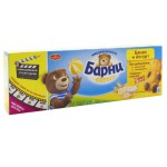 Пирожное, Медвежонок Барни 30 г 5 шт бисквит с бананово-йогуртовой начинкой