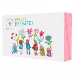 Набор детский Estel Литл ми Коллекция для девочек Вместе веселее (набор из 5 продуктов - шампунь и бальзам-пенка легкое расчесывание + гель для душа для девочек + пенка для умывания + зубная паста-гель со вкусом земляники)