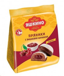 Пряники Яшкино вишня 350 г