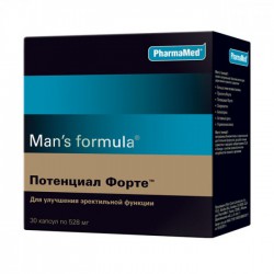 Мен'с формула потенциал форте 30 шт. капс. 528 мг