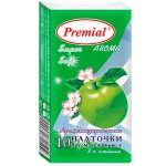 Платочки бумажные, Premial (Премиал) 10 шт с ароматом зеленого яблока