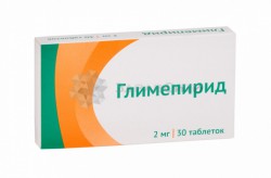 Глимепирид табл. 2 мг 30 шт.
