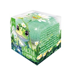 Набор шипучей соли для ванн Laboratory Katrin Счастье в ромашках (8 шариков по 20 г)