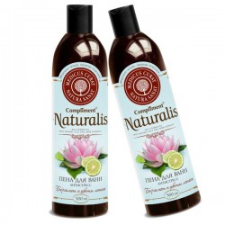 Пена для ванн Compliment Naturalis антистресс бергамот и цветы лотоса 500 мл