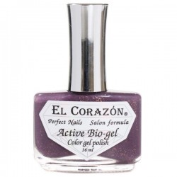 Лак для ногтей El Corazon Актив био-гель вулканическая дымка 16 мл 423/1122