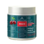 Первый живой коллаген, 500 г гидролизат коллагена с гиалуроновой кислотой желе вишня