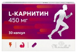 L-карнитин 450 мг 30 шт. капс. 470 мг