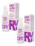 Спрей для ног, DryRu (ДрайРу) 100 мл 2 шт Фут средство от потоотделения с пролонгированным антимикробным действием с ментолом