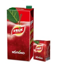 Напиток сокосодержащий Frux яблоко 0.2 л тетрапак
