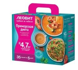 Программа питания 1 шт. Худеем за неделю Приморская диета (35 порций на 5 дней)