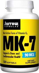 МК-7 Jarrow Formulas 120 шт. капс. 330 мг