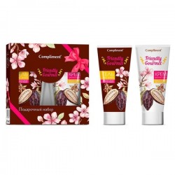Набор подарочный Compliment Френди ту Гурмет №1471 гель для душа + крем для рук и тела 200 мл + 200 мл