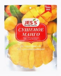 Манго сушеное Jes's 100% натуральное 500 г