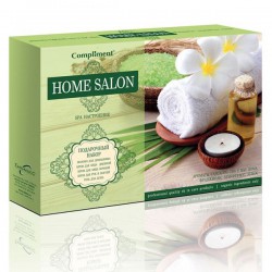 Набор подарочный Compliment Хом Салон №991 крем для лица дневной + крем для лица ночной + молочко для снятия макияжа + крем для рук + гель для душа 50 мл + 50 мл + 50 мл + 75 мл + 75 мл