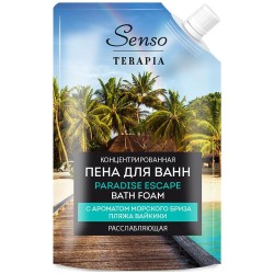 Пена для ванн Senso Terapia с ароматом морского бриза пляжа Вайкики расслабляющая концентрированная 500 мл