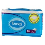 Простыни впитывающие, Euron (Эурон) р. 40смх60см 28 шт софт супер