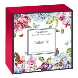 Набор подарочный Compliment Парадайз №1049 гель для душа + крем для тела 200 мл + 200 мл