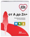Витаминный комплекс A-Zn для женщин, Gross Health (Гросс Хелс) таблетки 1100 мг 30 шт