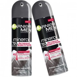 Дезодорант-антиперспирант для мужчин Garnier Минерал Активный контроль Термозащита 72 ч спрей 150 мл