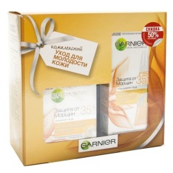 Набор Garnier крем для лица Клетки молодости дневной 35+ защита от морщин + крем для глаз Клетки молодости защита от морщин 35+ 50 мл + 15 мл