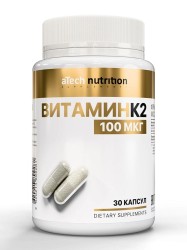Витамин K2 aTech Nutrition 30 шт. капс. 100 мкг / 450 мг