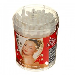 Ватные палочки AMRA банка 100 шт.