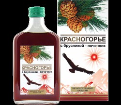 Бальзам Красногорье с брусникой почечник 250 мл