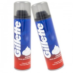 Пена для бритья Gillette фоам чистое бритье 200 мл