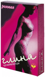 Глина 100 г розовая