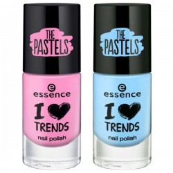 Лак для ногтей Essence Ай лав трендс наил полиш зе пастелс 14 светло-серый
