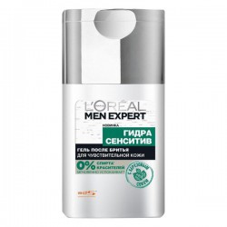 Гель после бритья L'Oreal мен эксперт гидра сенситив для чувствительной кожи с березовым соком 125 мл