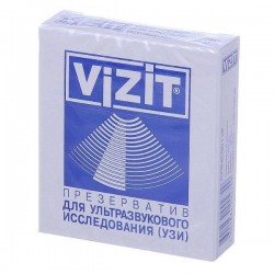 Презервативы Vizit для узи 1 шт.