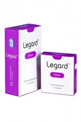 Презервативы Legard с точками 3 шт.