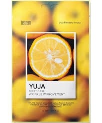 Маска для лица тканевая Tenzero юдзу цитрус 25 г