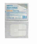Повязка стерильная адгезивная, KometaLine (КометаЛайн) р. 6смх8см 1 шт с U-образным вырезом на нетканой основе