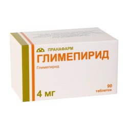 Глимепирид табл. 4 мг 90 шт.