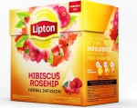Чай травяной, Lipton (Липтон) 1.8 г 20 шт Гибискус Роузхип напиток с гибискусом и шиповником пирамидки