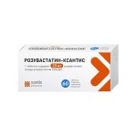 Розувастатин-Ксантис, таблетки покрытые пленочной оболочкой 20 мг 60 шт