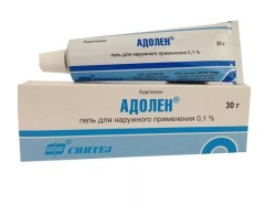 Адолен, гель для наружного применения 0.1% 30 мл 1 шт туба