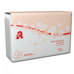 Пеленки одноразовые впитывающие, Аптечный союз р. 60смх60см 10 шт