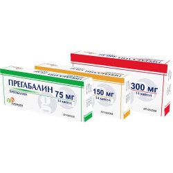 Прегабалин капс. 150 мг 14 шт.