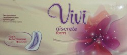 Прокладки ежедневные Vivi дискрит форм 20 шт.