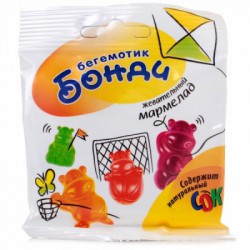Мармелад жевательный Бегемотик Бонди 30 г