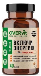 Включи энергию Оверон OVERvit БАД Био Энергетик 40 шт. капс.