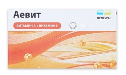 Аевит А+Е вит Renewal БАД к пище 30 шт. капс. 330 мг