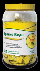 Бронхо Веда 200 шт. леденцы