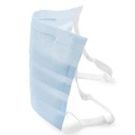 Маска медицинская одноразовая, Matopat (Матопат) 1 шт 3-х слойная нестерильная на резинках 2400003675805