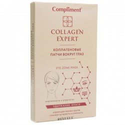 Патчи вокруг глаз Compliment Коллаген эксперт Коллагеновые удержание влаги 4 шт.