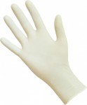 Перчатки нестерильные смотровые латексные , Top Glove (Топ Глав) р. S 100 шт Сана неопудренные текстурированные пара 2400001225408